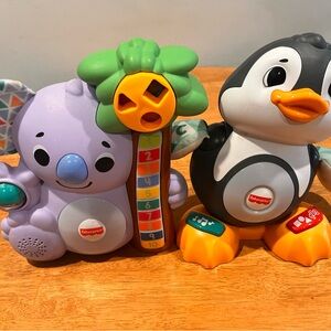 Fisher-Price Koala and Penguin Linkimals Learning Set